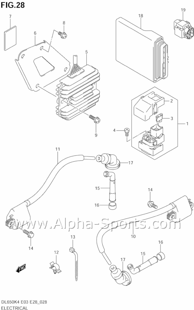 Suzuki Motorcycle OEM Parts Catalog - Alpha Sports